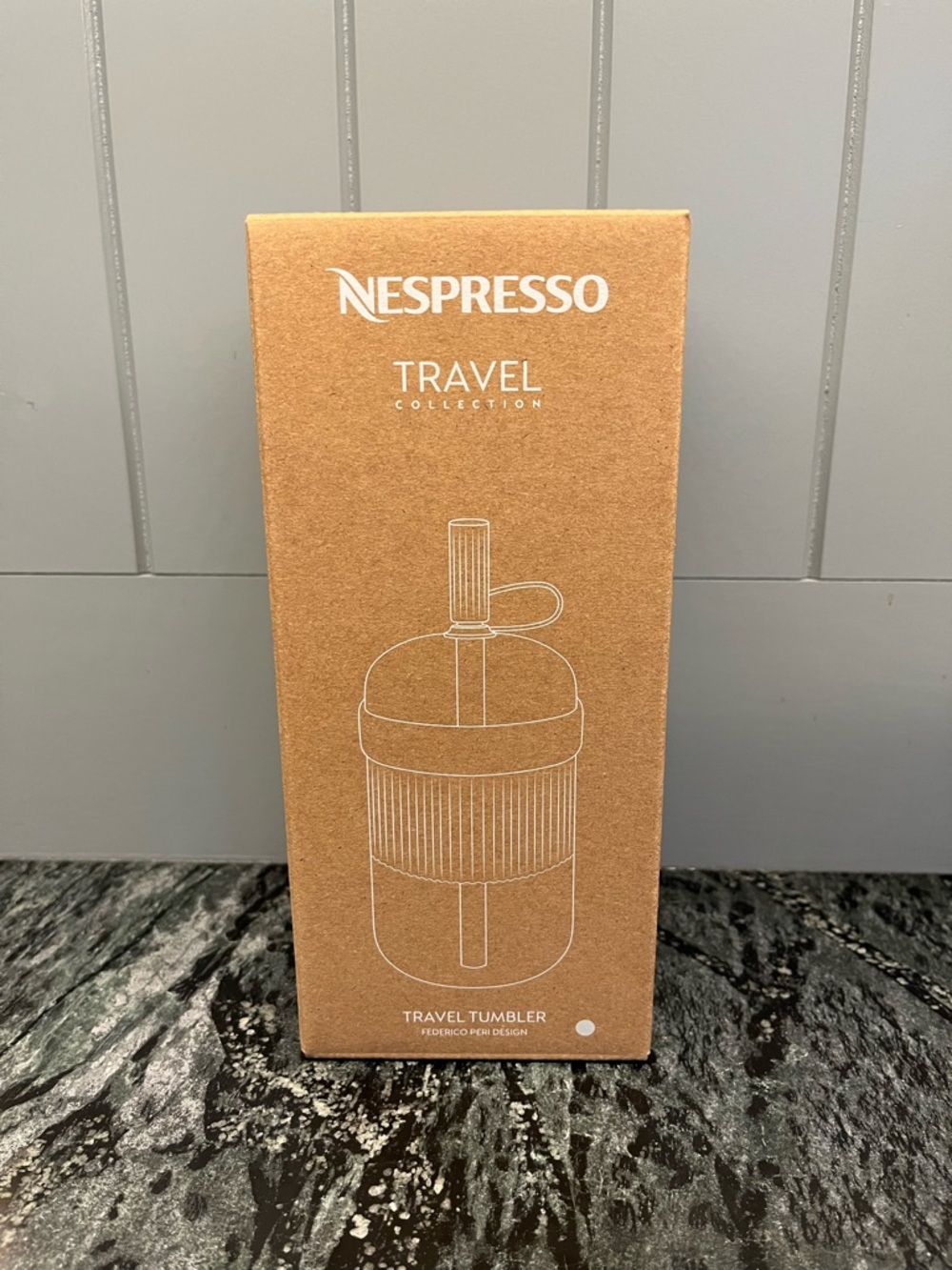 NIB Nespresso Travel Tumbler - Frederico Peri Design - For Iced Drinks - Picture 2 of 16